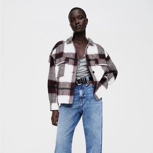 Zara plaid jacket